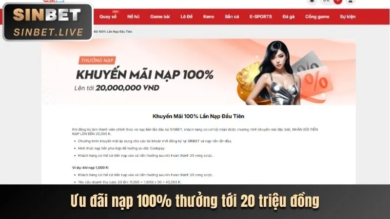 Hoàn trả thể thao và sòng bạc GA65